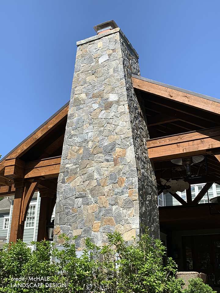 Autumn Crest, Centerville Pavillion Project, Real Stone Veneer, Natural Stone Veneer, Sawn Thin Stone Veneer