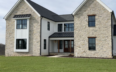 Residential Home Exteriors with Stone Veneer