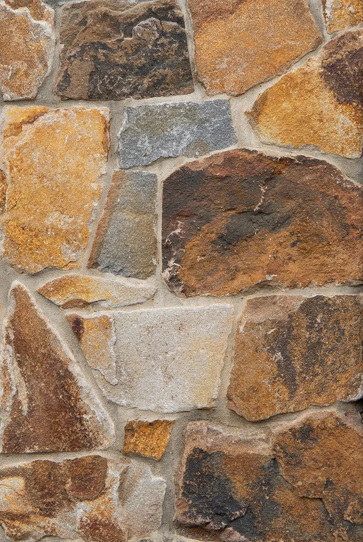 Woodbury Mosaic Real Stone Veneer from Natural Facing