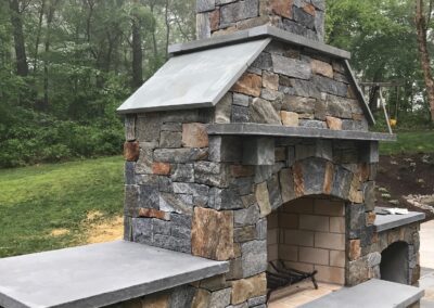 Chesapeake, Fireplace, Real Stone Veneer, Natural Stone Veneer, Sawn Thin Stone Veneer