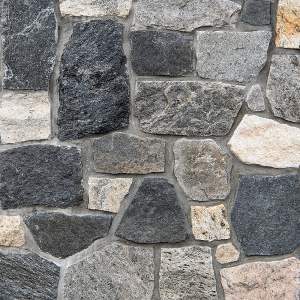 Mosaic Real Stone Veneer From Natural Facing Sawn Thin Stone