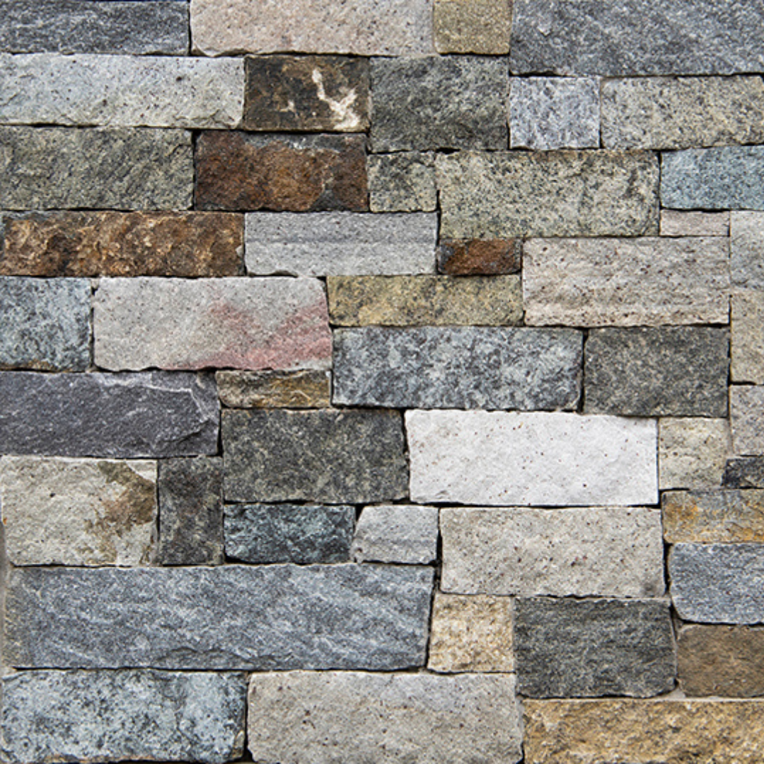Baja Brown Ledgestone Swatch from Natural Facing Real Stone Veneer