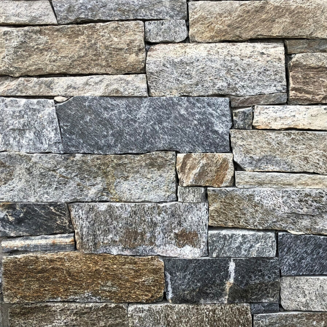Baja Brown Ledgestone Swatch from Natural Facing Real Stone Veneer