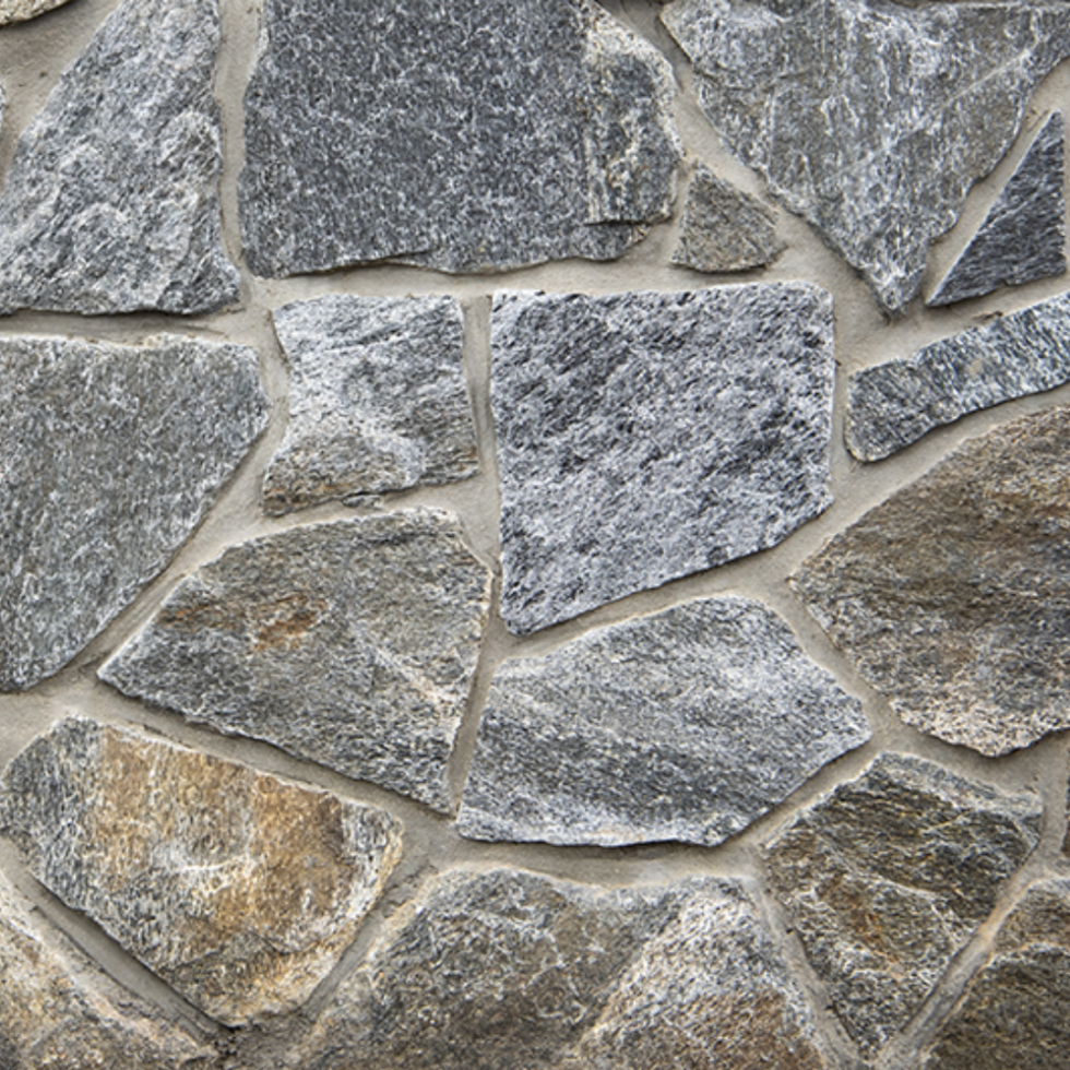 Mosaic Real Stone Veneer From Natural Facing Sawn Thin Stone 0638