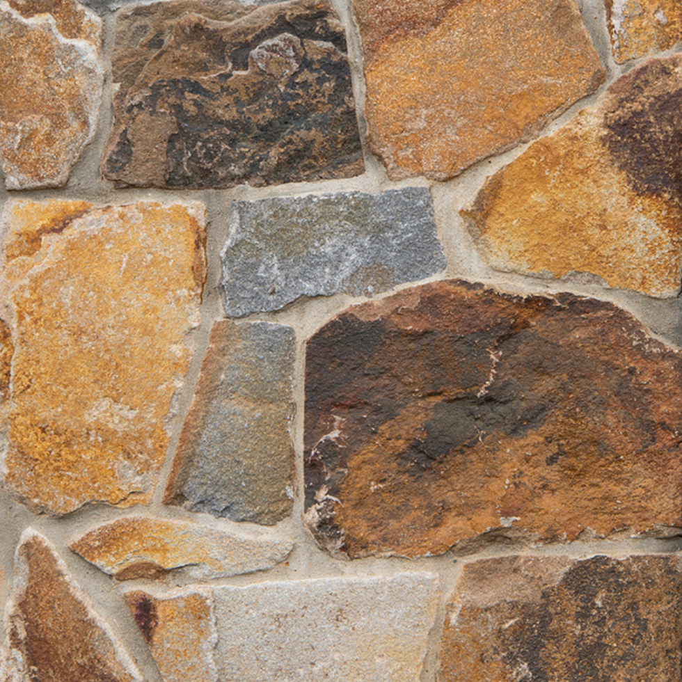 Mosaic Real Stone Veneer from Natural Facing Sawn Thin Stone